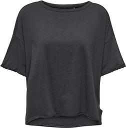 Only Γυναικείο Oversized T-shirt Off Black