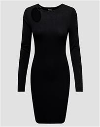 Only Καλοκαιρινό Midi Βραδινό Φόρεμα Μαύρο από το Altershops