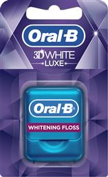 Oral-B 3D White Luxe Οδοντικό Νήμα με Γεύση Μέντα 35m από το Pharm24
