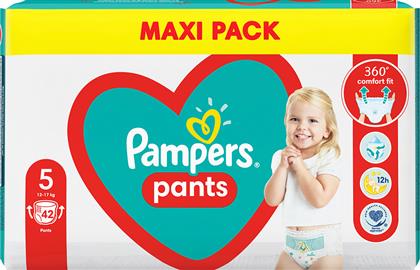 Pampers Pants Πάνες Βρακάκι No. 5 για 12-17kg 42τμχ από το Pharm24