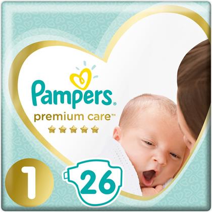 Pampers Premium Care Πάνες με Αυτοκόλλητο No. 1 για 2-5kg 26τμχΚωδικός: 18130135