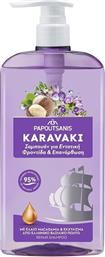 Papoutsanis Karavaki Σαμπουάν Αναδόμησης/Θρέψης για Όλους τους Τύπους Μαλλιών 600ml από το ΑΒ Βασιλόπουλος