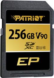 Patriot EP SDXC 256GB Class 10 U3 V90 UHS-II από το e-shop