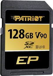 Patriot EP Series SDXC 128GB Class 10 U3 V90 UHS-II από το e-shop
