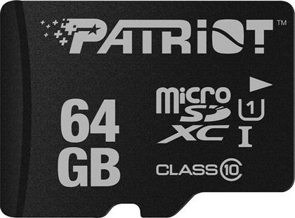 Patriot microSDXC 64GB Class 10 U1 High Speed από το e-shop