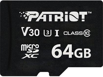 Patriot VX Series SDXC 64GB Class 10 U3 V30 UHS-I