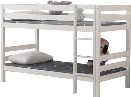 Παιδικό Κρεβάτι Κουκέτα για Στρώμα 90x200cm Λευκό Benedict