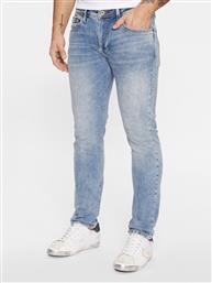 Pepe Jeans Ανδρικό Παντελόνι Τζιν σε Slim Εφαρμογή Μπλε από το Modivo
