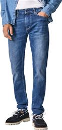 Pepe Jeans Stanley Ανδρικό Παντελόνι Τζιν σε Κανονική Εφαρμογή Μπλε από το Tobros