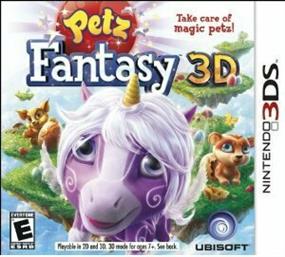 Petz Fantasy 3D 3DS Game
