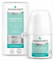 Balance Mild Deo Αποσμητικό 24h σε Roll-On Χωρίς Αλουμίνιο 50ml Pharmasept από το Pharm24