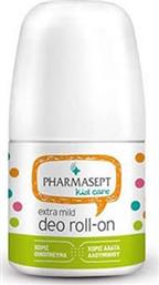 Pharmasept Kid Care Extra Mild Αποσμητικό σε Roll-On Χωρίς Αλουμίνιο 50ml