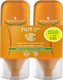 Pharmasept Hot Power Gel Plus Θερμαντική Γέλη 2x100ml από το Pharm24