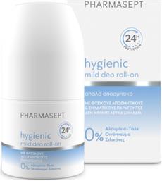 Pharmasept Hygienic Mild Αποσμητικό 24h σε Roll-On Χωρίς Αλουμίνιο 50ml από το Pharm24