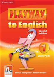 PLAYWAY TO ENGLISH 1 CARDS PACK από το GreekBooks