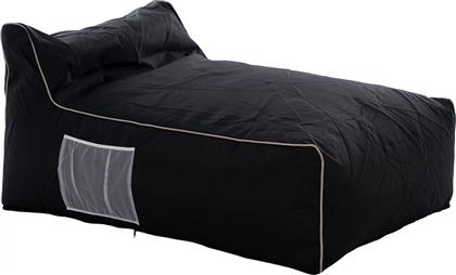 Πουφ Κρεβάτι Μαύρο 128x88x40cm