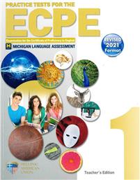 Practice Tests 1 Ecpe Teacher's Book, Revised 2021 With 8 Cds
