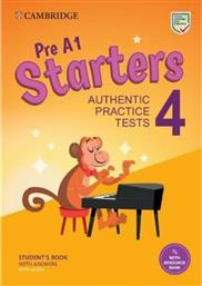 Pre A1 Starters 4 Student's Book Without Answers With Audio Authentic Practice Tests από το Plus4u
