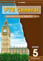 PTE GENERAL LEVEL 5 PREPARATION & 10 PRACTICE TESTS Student 's Book από το Plus4u