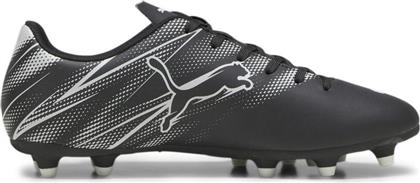 Puma Attacanto FG/AG Χαμηλά Ποδοσφαιρικά Παπούτσια με Τάπες Μαύρα από το Outletcenter