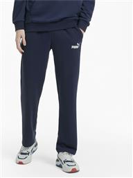 Puma Essential Παντελόνι Φόρμας Μπλε από το Zakcret Sports