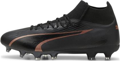 Puma Ultra Pro FG/AG Ψηλά Ποδοσφαιρικά Παπούτσια με Τάπες Μαύρα από το Zakcret Sports
