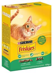 Friskies Ξηρά Τροφή για Ενήλικες Γάτες με Κουνέλι / Κοτόπουλο / Λαχανικά 0.4kg Purina από το e-Fresh