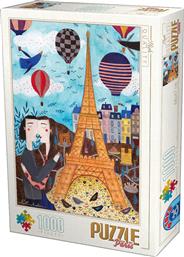 Puzzle Paris by Kurti Andrea 2D 1000 Κομμάτια από το GreekBooks