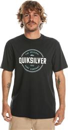 Quiksilver Ανδρικό T-shirt Κοντομάνικο Black από το Zakcret Sports