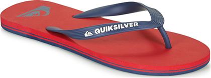 Quiksilver Molokai Flip Flops σε Κόκκινο Χρώμα
