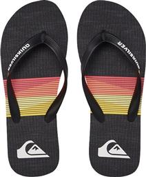 Molokai Seasons Flip Flops σε Μαύρο Χρώμα Quiksilver από το Epapoutsia