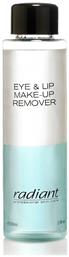 Υγρό Ντεμακιγιάζ Eye & Lip Make Up Remover 200ml Radiant από το Attica