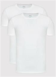 Ralph Lauren Ανδρικές Φανέλες Κοντομάνικες σε Λευκό Χρώμα 2Pack