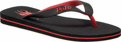 Ralph Lauren Bolt Flip Flops σε Μαύρο Χρώμα