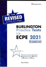 Revised Burlington Practice Tests for Ecpe 2021 Book 1 Student's Book από το GreekBooks