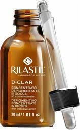 Rilastil D-Clar Depigmenting Concentrate In Drops Serum Προσώπου για Πανάδες 30ml από το Pharm24
