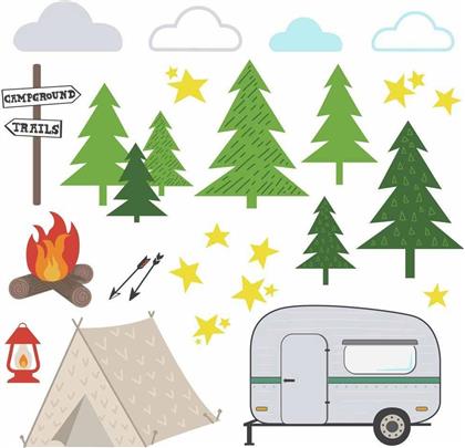 RoomMates Decor Παιδικό Διακοσμητικό Αυτοκόλλητο Τοίχου Camping από το Designdrops