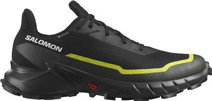 Salomon Alphacross 5 Gtx Ανδρικά Αθλητικά Παπούτσια Trail Running Μαύρα Αδιάβροχα με Μεμβράνη Gore-Tex από το Zakcret Sports