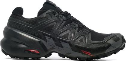 Salomon Speedcross 6 GTX Ανδρικά Αθλητικά Παπούτσια Trail Running Μαύρα Αδιάβροχα με Μεμβράνη Gore-Tex