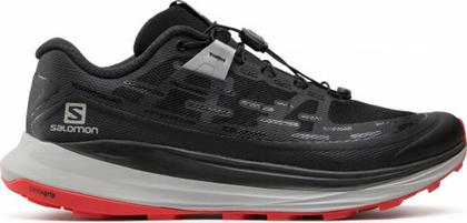 Salomon Ultra Glide Ανδρικά Αθλητικά Παπούτσια Trail Running Black / Alloy / Goji Berry από το MybrandShoes