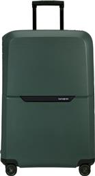 Samsonite Magnum Eco Spinner Μεγάλη Βαλίτσα με ύψος 75cm σε Πράσινο χρώμα από το Brandbags