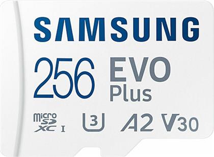 Samsung Evo Plus (2021) microSDXC 256GB Class 10 U3 V30 A2 UHS-I με αντάπτορα από το e-shop
