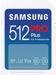 Samsung PRO Plus microSDXC 512GB Class 10 U3 V30 UHS-I