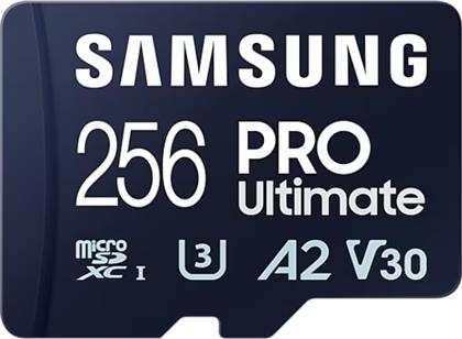 Samsung PRO Ultimate microSDXC 256GB Class 10 U3 V30 A2 UHS-I με αντάπτορα