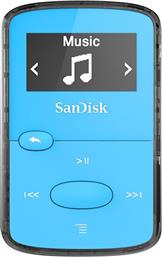Sandisk Clip Jam MP3 Player (8GB) με Οθόνη OLED 0.96'' Μπλε