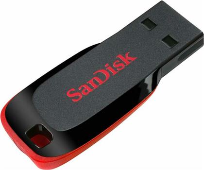 Sandisk Cruzer Blade 128GB USB 2.0 Stick Μαύρο από το e-shop
