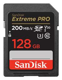 Extreme Pro SDXC 128GB Class 10 U3 V30 UHS-I Sandisk από το e-shop