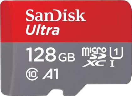 Sandisk Ultra microSDXC 128GB Class 10 U1 A1 UHS-I με αντάπτορα 140MB/s από το e-shop