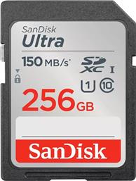 Sandisk Ultra SDXC 256GB Class 10 U1 UHS-I 150MB/s από το e-shop