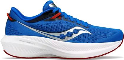 Saucony Triumph 21 Ανδρικά Αθλητικά Παπούτσια Running Μπλε από το Zakcret Sports
